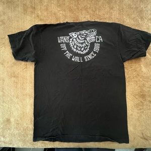 Used Vans Tshirt large